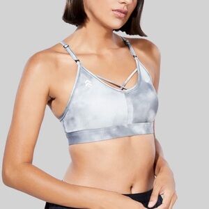 Nike Size Large Women's Light Gray Sports Bra